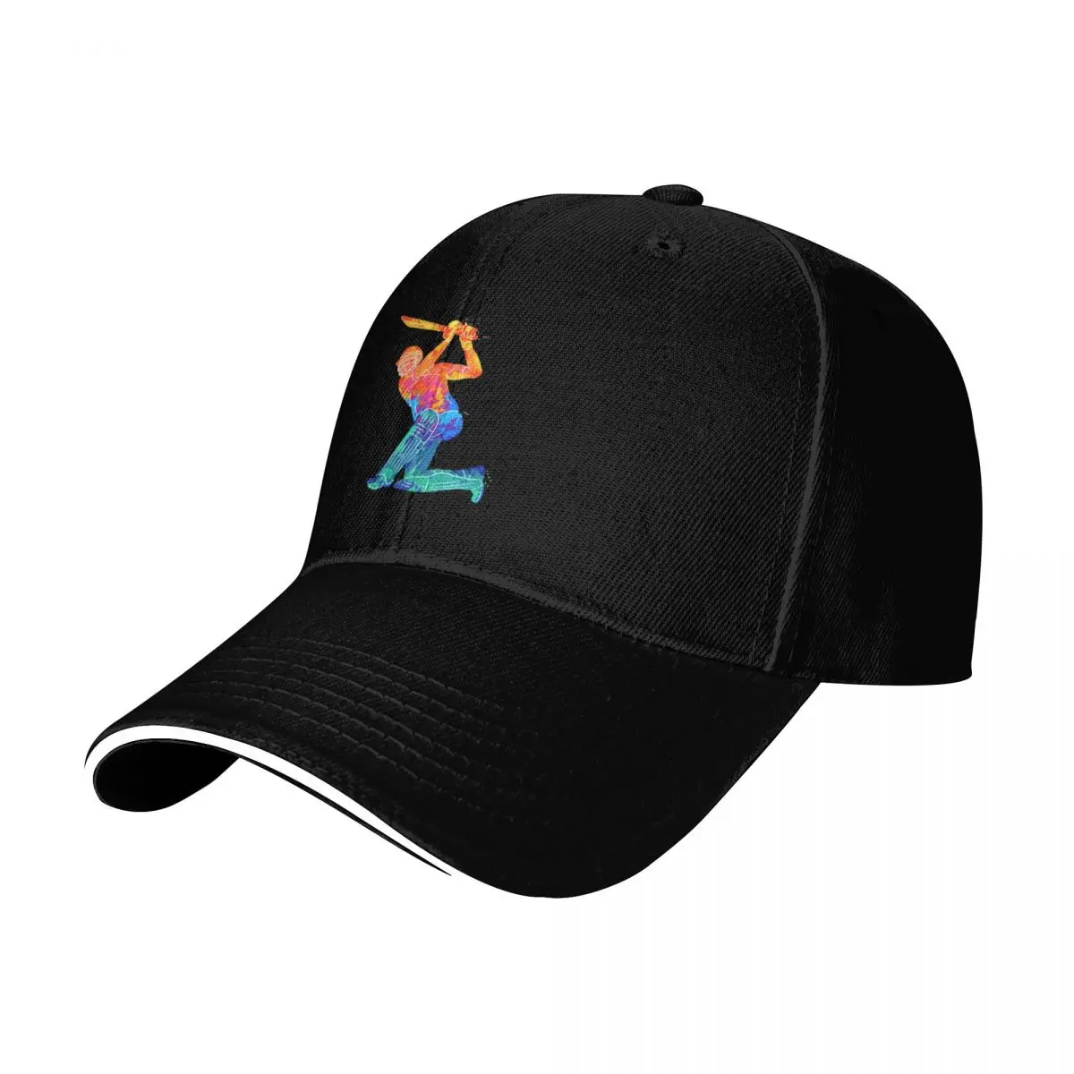 Abstract cricket Baseball Cap Lightweight Packable Gift for Him Her Casual Daily Wear