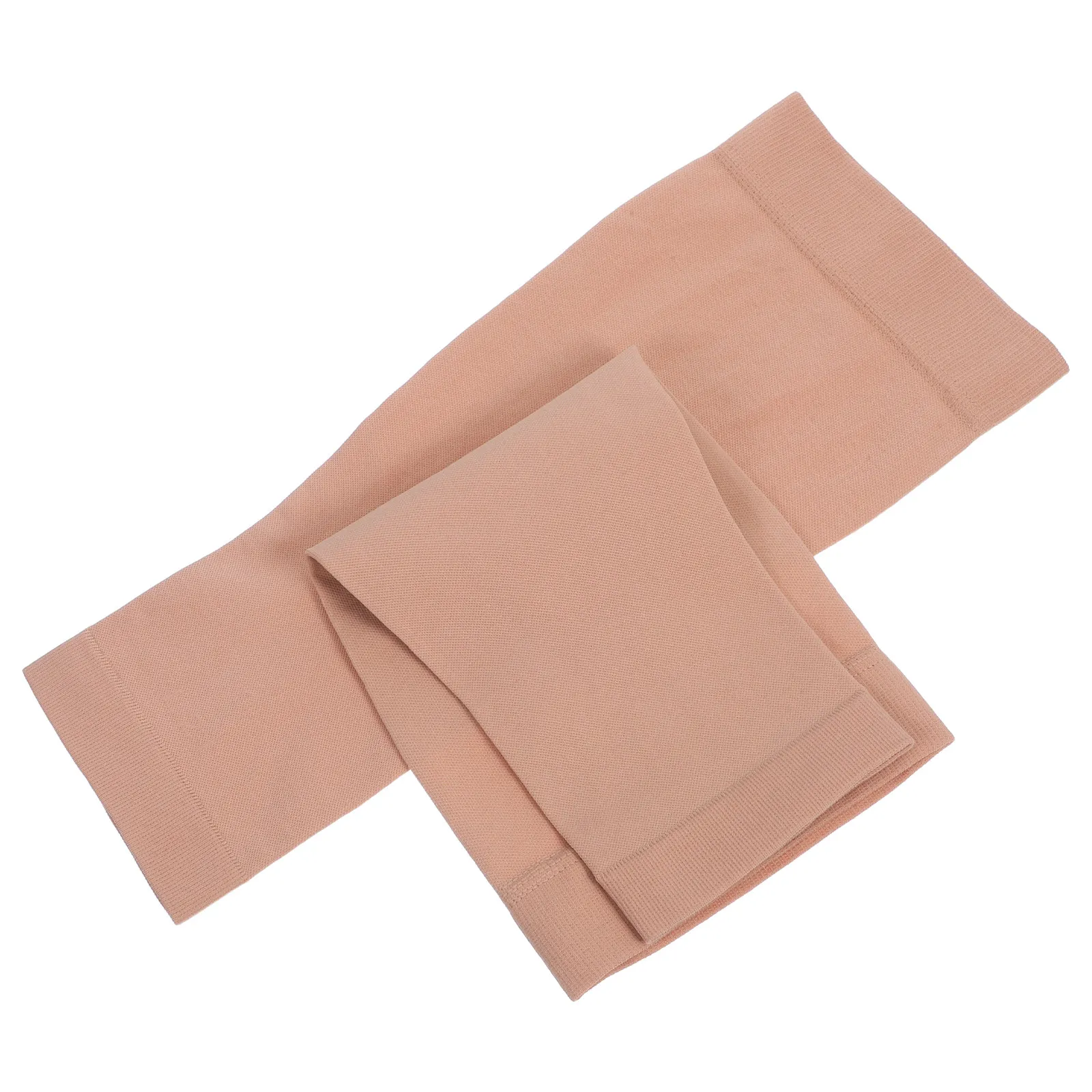 30-40Mmhg Nude Size L Compression Stockings Open Toe Toeless Knee High Calf Support High Elastic Socks Prevent Swelling