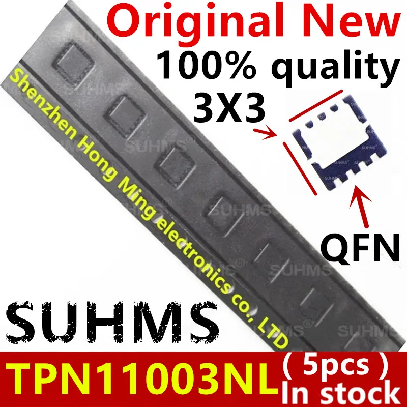 Chip TPN11003NL 11003NL 100% NL QFN-8, 5 unidades, 11003 nuevo