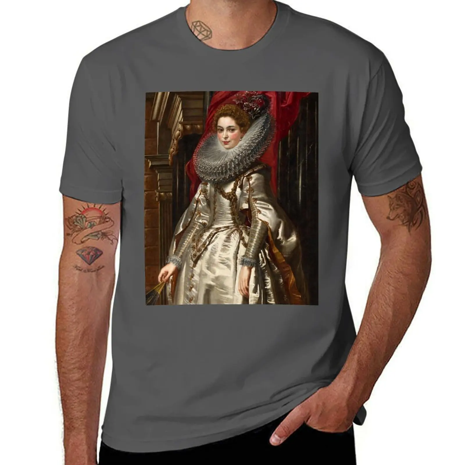 

Marchesa Peter Spinola Brigida Rubens Paul by Doria, T-Shirt Anti-Perspiration Workout Top