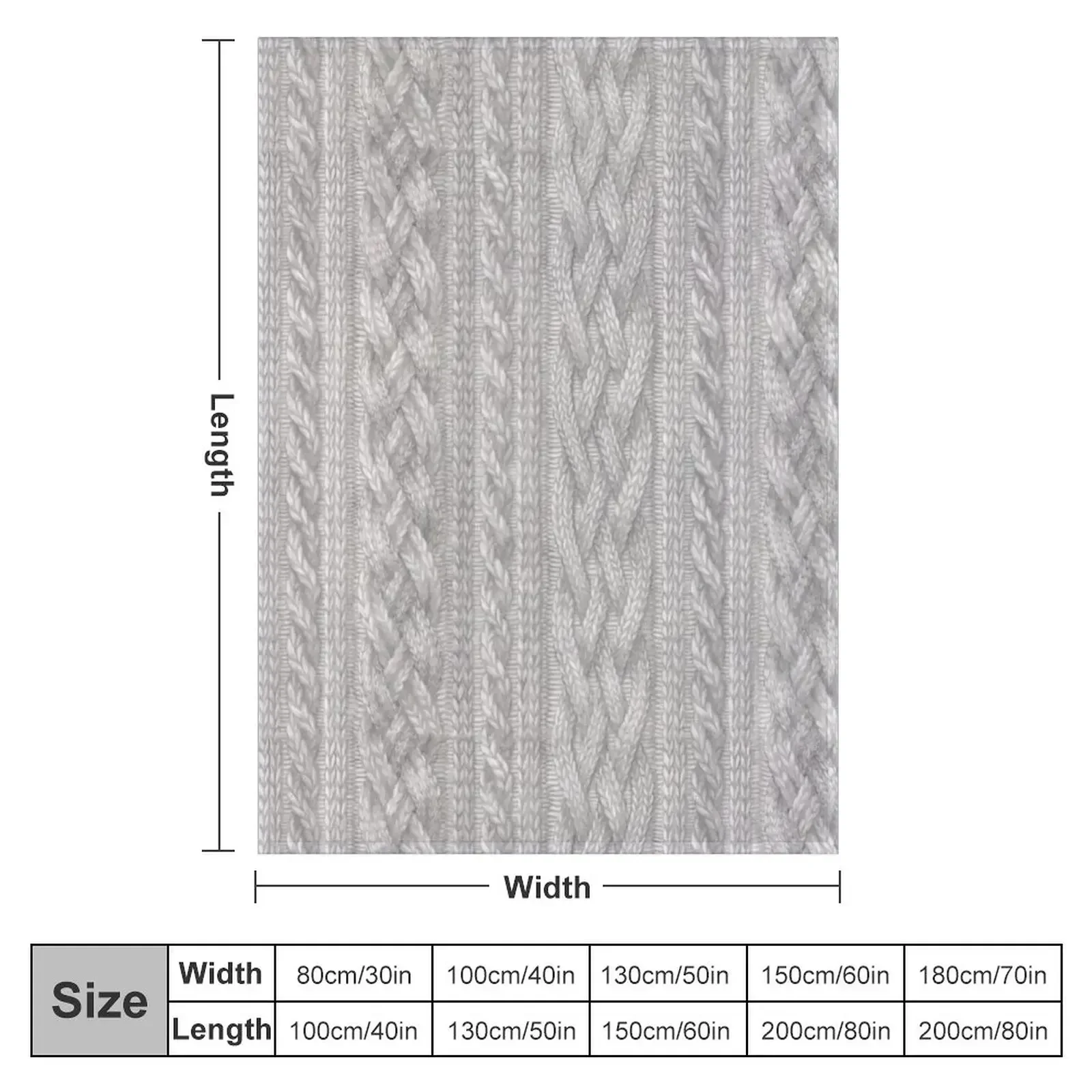 Cable Knit Throw Blanket for winter christmas gifts christmas decoration Decorative Sofas Blankets