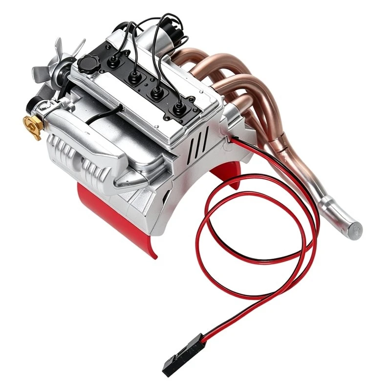 [Promotion】 RC Model Car Upgrade Parts, High-Performance Radiator For 1/10 Scale Crawler Cars, Simulated Motor Cooling System