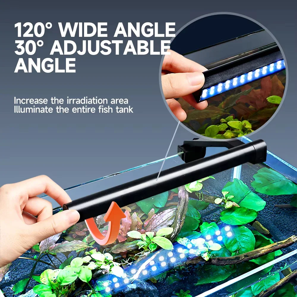 

Fish Tank Lighting LED Light Aquarium Landscape Lights Enhanced Plant Growth Lamp Aquarium Accessories Decorative Lamp