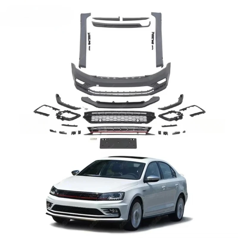 

G LI Style Body Kit Sagit 2015 Upgrade to G LI style with Front Bumper Side Skirts Diffuser