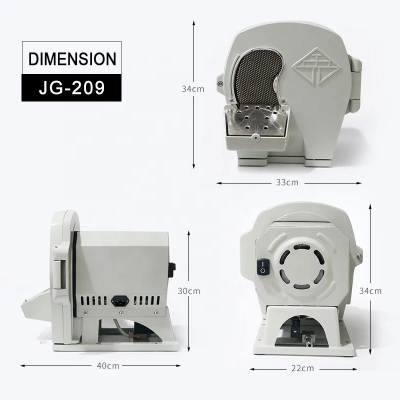 Dental Lab Wet and Dry Trimming Wheels Plaster Model Trimmer Machine