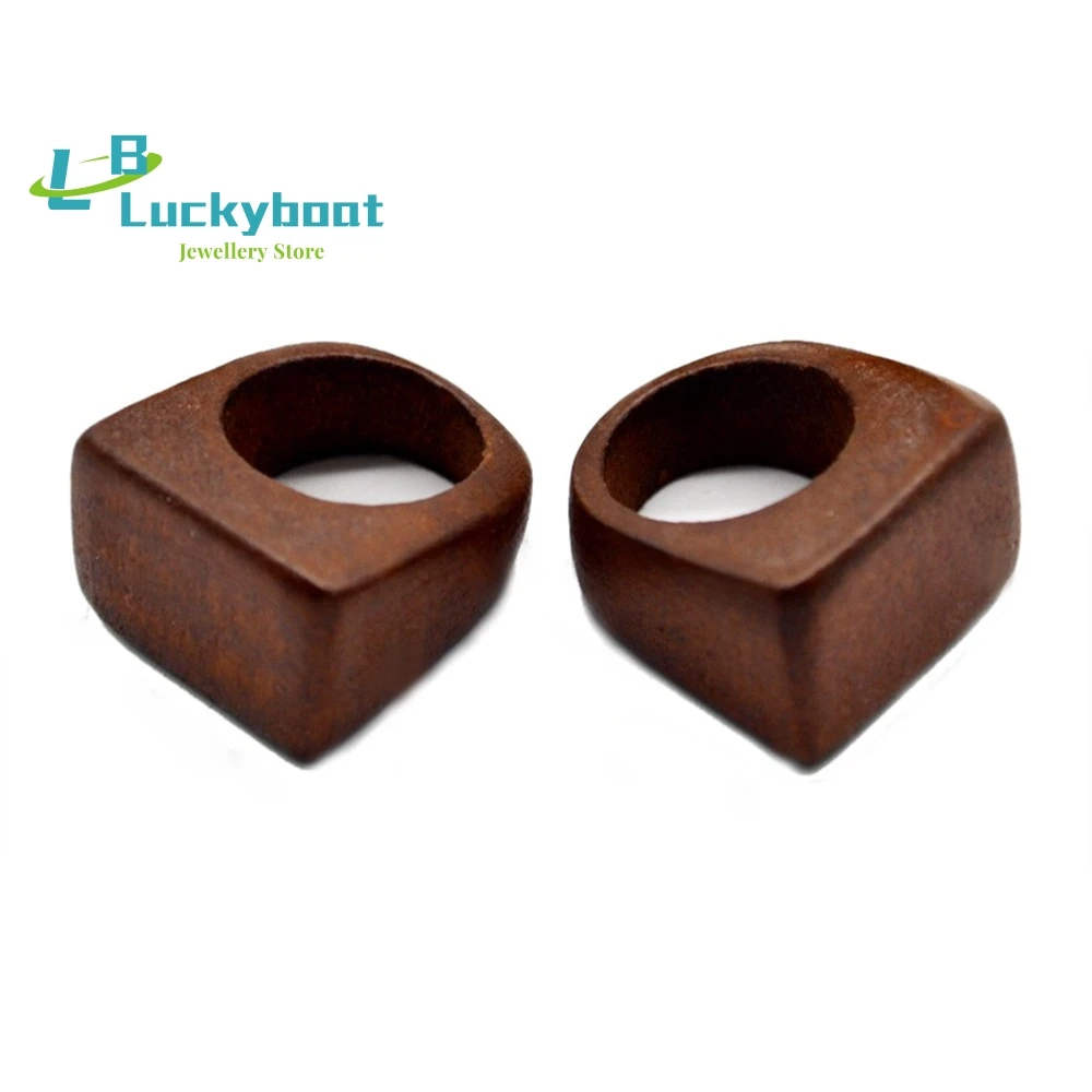 New Fashion Wood Ring Creative Wood Gift Explosive Small Jewelry