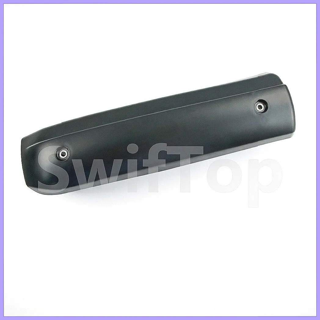 Motorcycle Exhaust Pipe Cover Cowl Protector Black / Silver Fit For YAMAHA Majesty 250 YP250 Majesty250 YP 250 Accessories - view 2