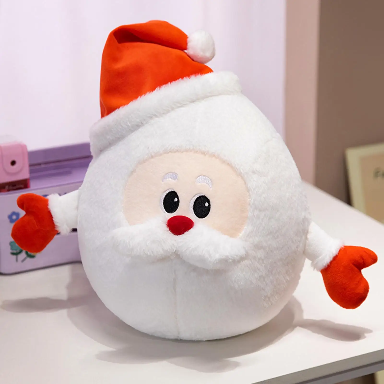 الزنجبيل القطيفة لينة لطيف ثلج لوازم الحفلات عيد الميلاد رمي الوسائد لرجل الثلج السنة الجديدة عطلة القراءة الجلوس النوم #4