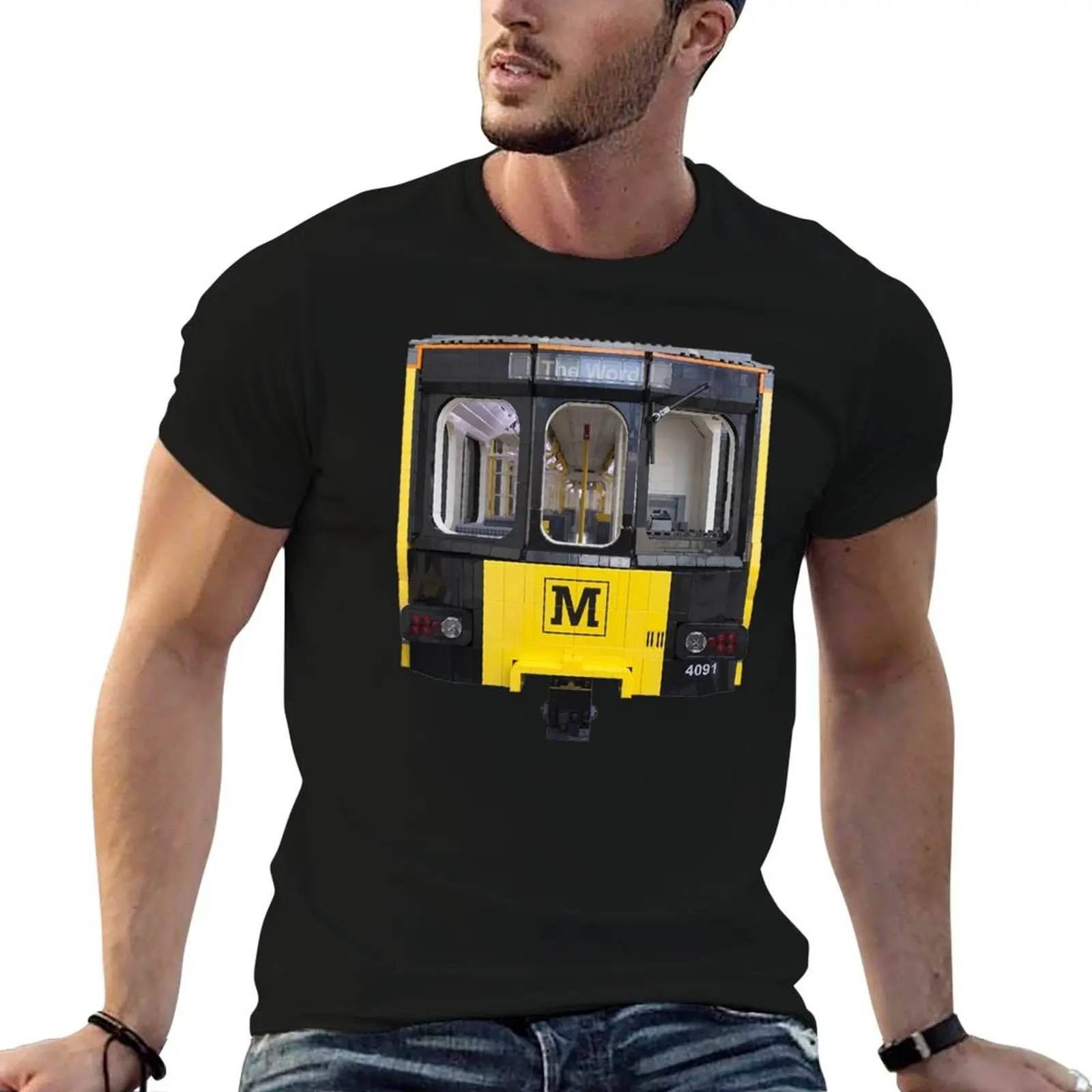 

Tyne And Wear Metro T-Shirt designer shirts cheap stuff t shirt for men