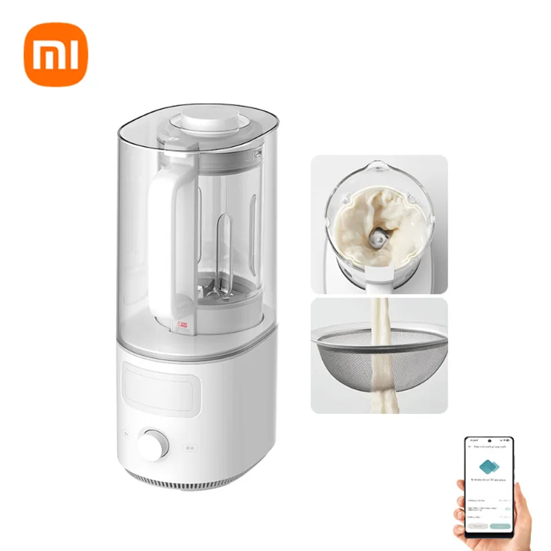 XIAOMI MIJIA Blender S2 Machine Smart Quiet Kitchen Blenders Juicer Food Processors Soybean Milk Machine Mixer MIHOME APP