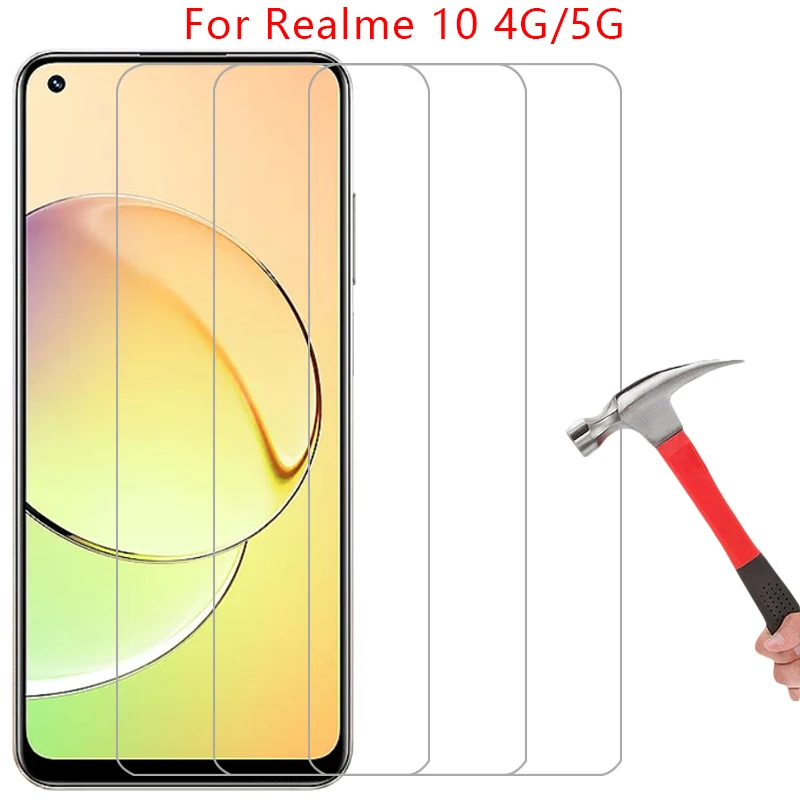 Закаленное стекло для realme 10 4g женская модель для realme10 104g 10 Женская задняя крышка 360 realmi realmi10 relme reame real me mi