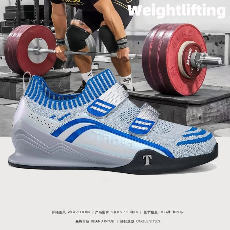 Zapatos de entrenamiento para levantamiento de pesas para hombre y mujer, calzado deportivo Unisex, de marca de lujo, para gimnasio, de diseñador, novedad de 2024