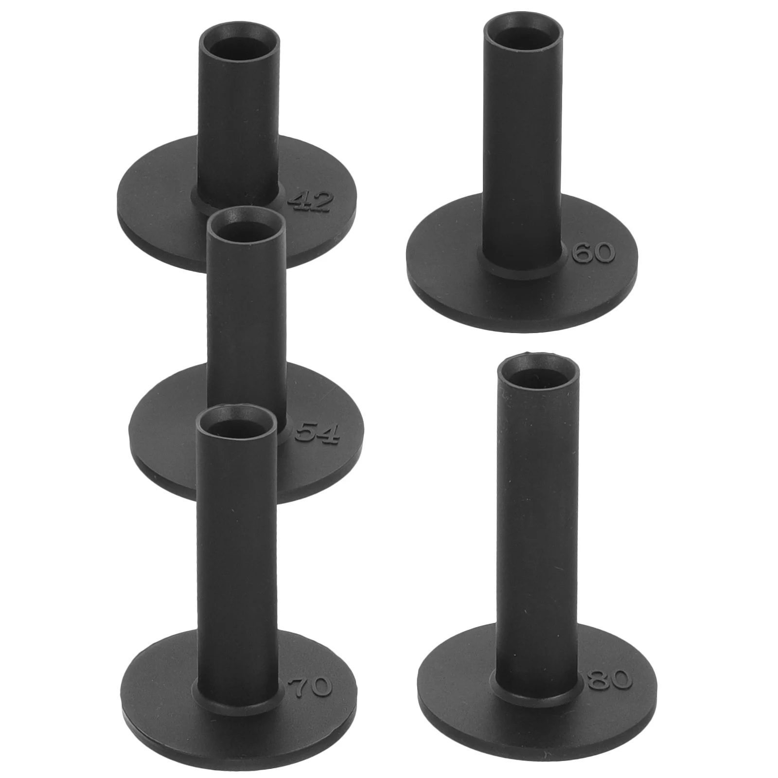 

5 Pcs Golf Pins Balls Flexible Golfs Tees Silicone Dedicated Stands Silica Gel Rack Indoor Holder