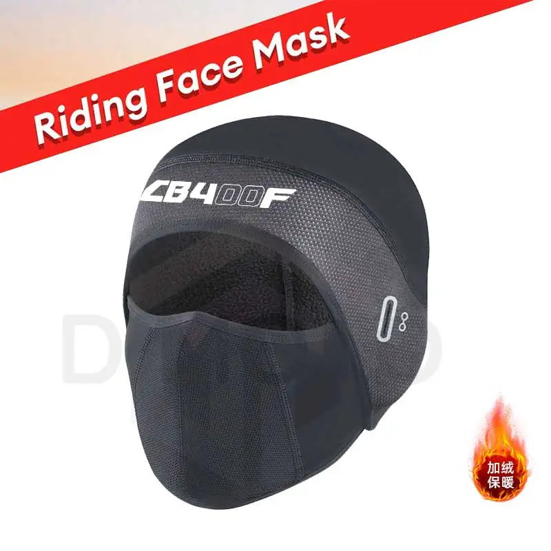 Para HONDA CB400F invierno polar cubierta completa para la cara pasamontañas sombrero CS invierno esquí ciclismo sombrero bufanda capucha deportes al aire libre máscaras faciales cálidas