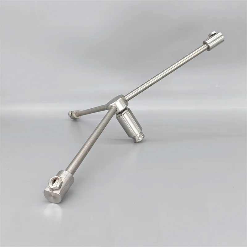 360 Threaded Rotary Spray Cleaning Nozzle Fixed Stainless Steel 3d Cleaning Nozzle