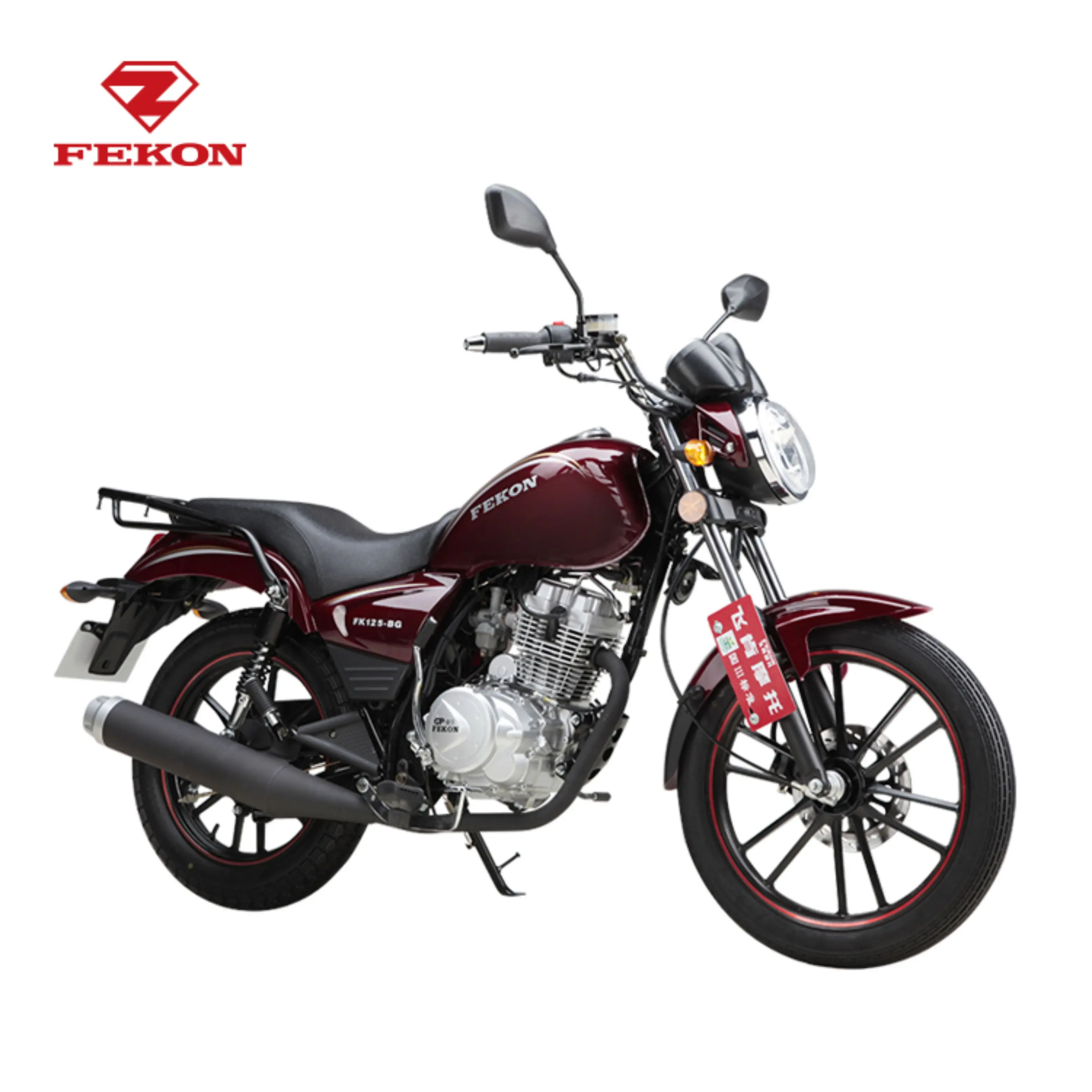 ZUIMI Motorcycle GN Retro Classic Cruiser Bike Gas Powered Strong Engine