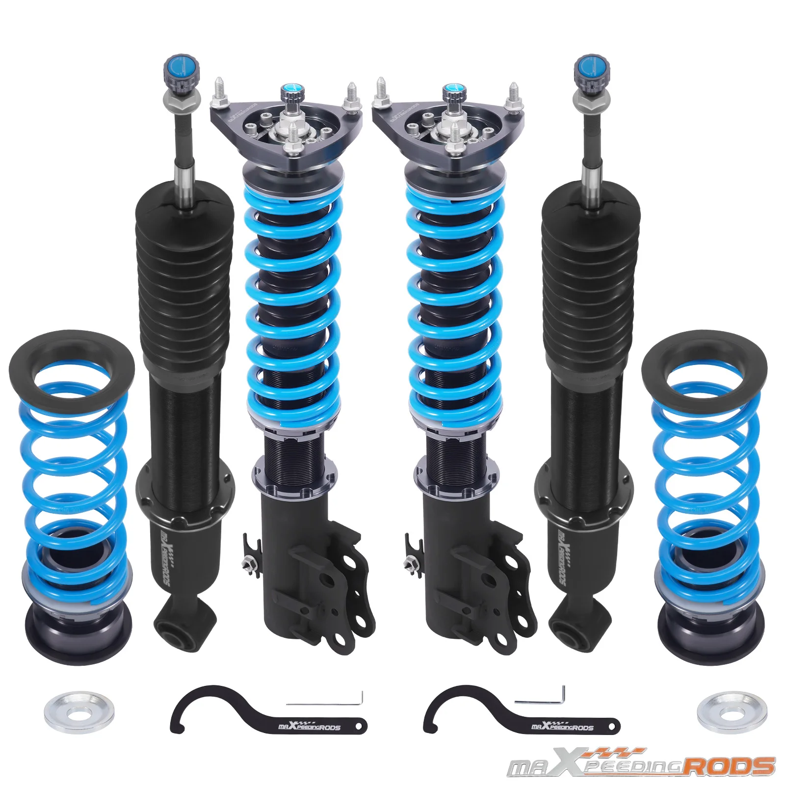 

MaXpeedingrods Front & Rear Coilover Suspension Parts for Toyota Echo (XP10) Hatchback & Sedan 1999-2005