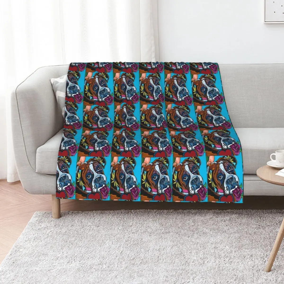 Family Guardian Throw Blanket for winter For Decorative Sofa Plush Luxury Throw Custom Comforter Blankets