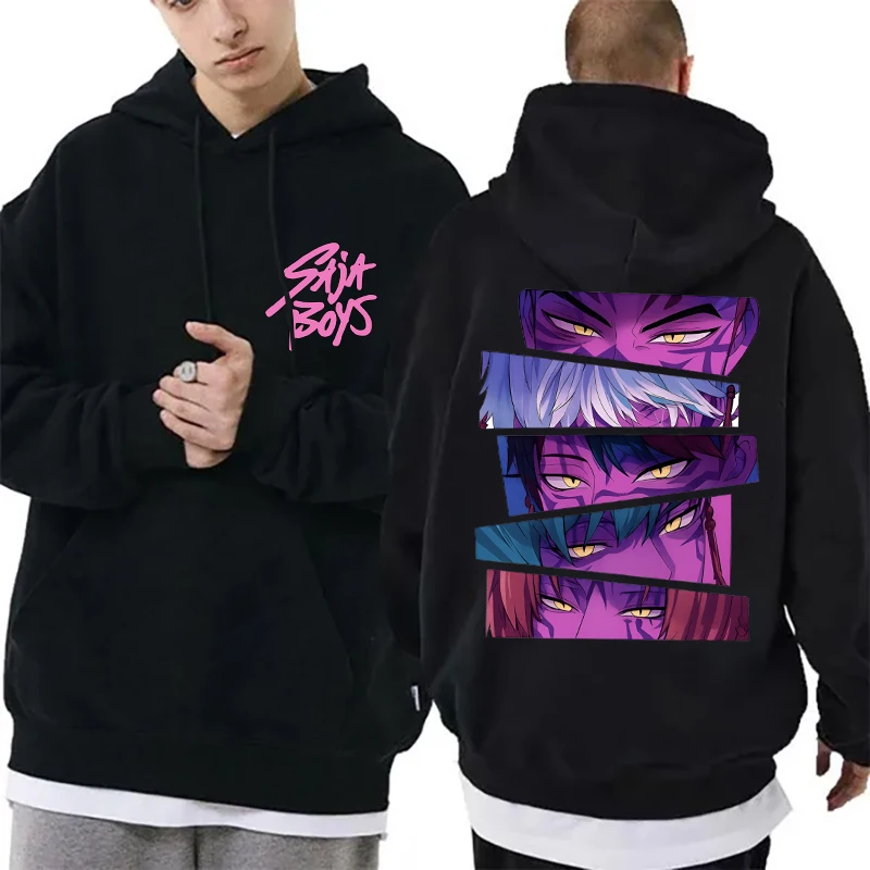 

New Fashion KPop Demon Hunters Saja Boys Printing Hoodies Unisex Autumn And Winter Sweatshirt Sports Loose Hoodie Casual Top