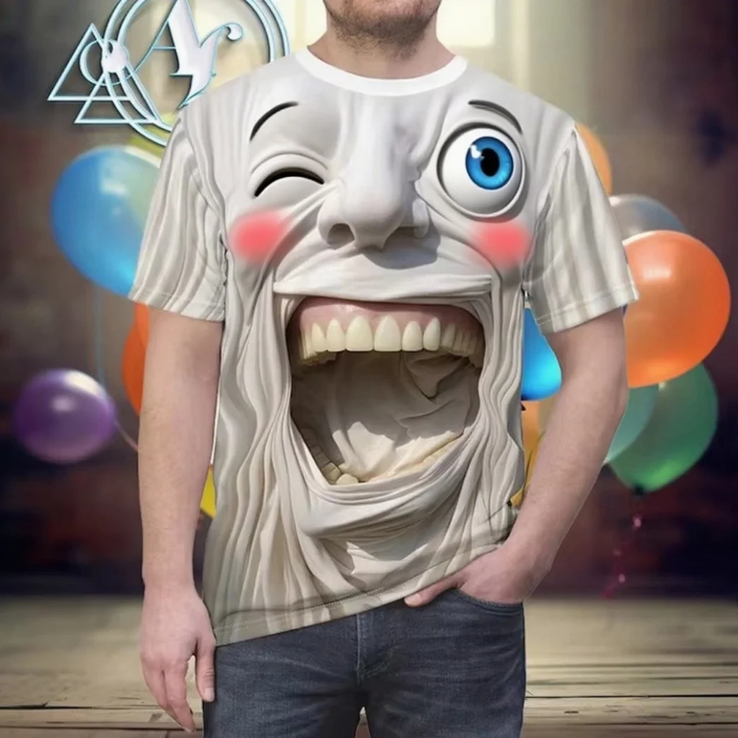 

Футболки для мужчин 3d Pinrt Grimace Мужские дизайнерские футболки Street Hip Hop Мужские футболки Футболки Топы Футболки с короткими рукавами Мужские