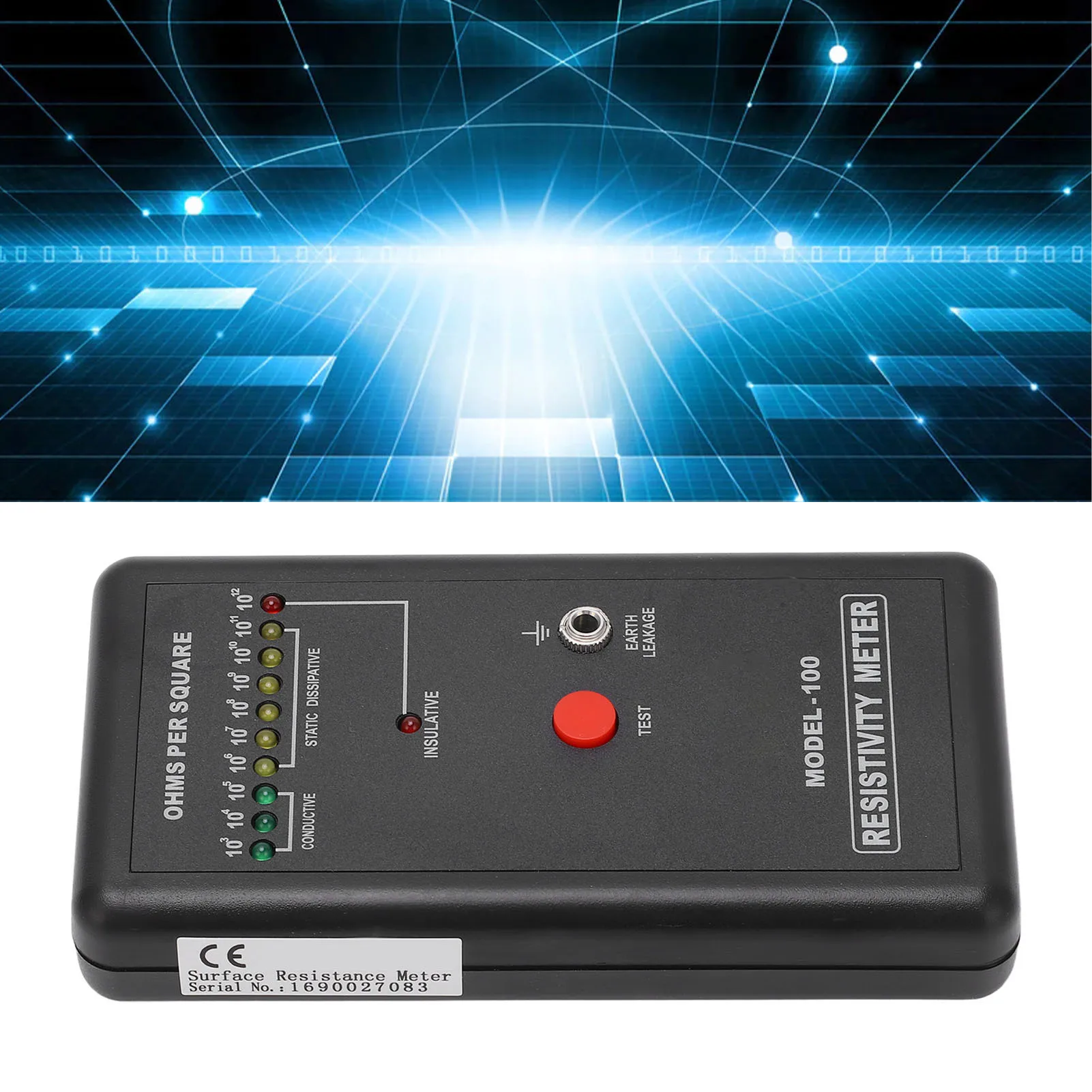 

Измеритель статического электричества, тестер сопротивления, прибор для измерения статического электричества, измерительный прибор для определения сопротивления