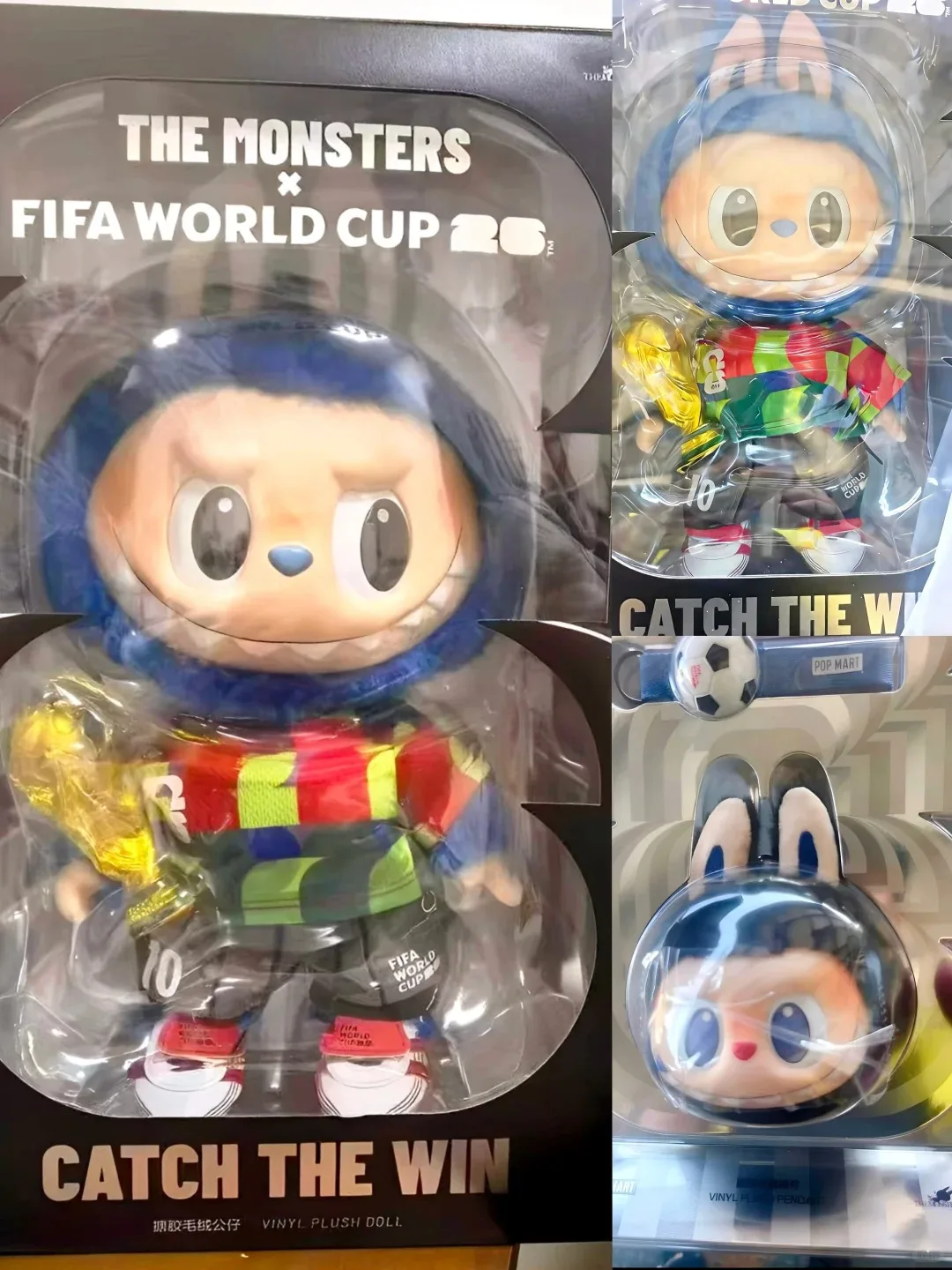

POP MART Original THE MONSTERS X FIFA WORLD CUP CATCH THEWIN Series Surprising Creative Toys - Lovely Collectible Gifts in Stock