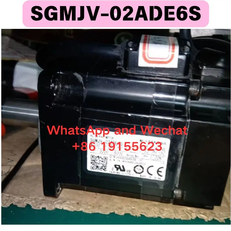 Used SGMJV-02ADE6S electric machinery Functional test OK Fast delivery