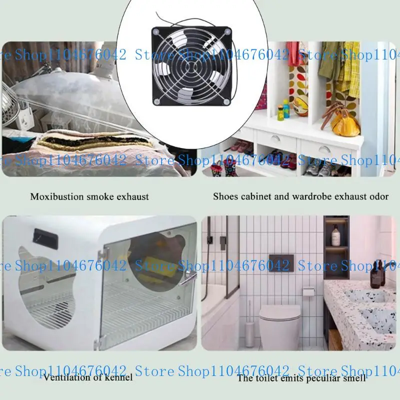 5ASD Metal Exaustor Fã garagem Exaustor exaustor exaustor extrator fã parede