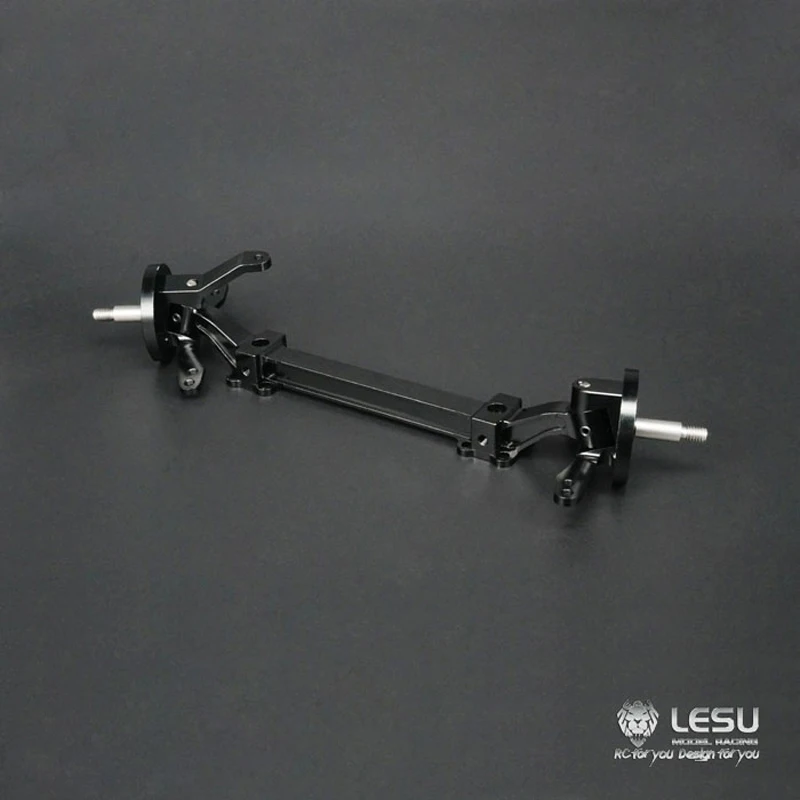 

LESU Metal Non-powered Front Axle for 1/14 TAMIYA RC Tractor Truck DIY Remote Control Scania Benz Dumper Model Car for Adults