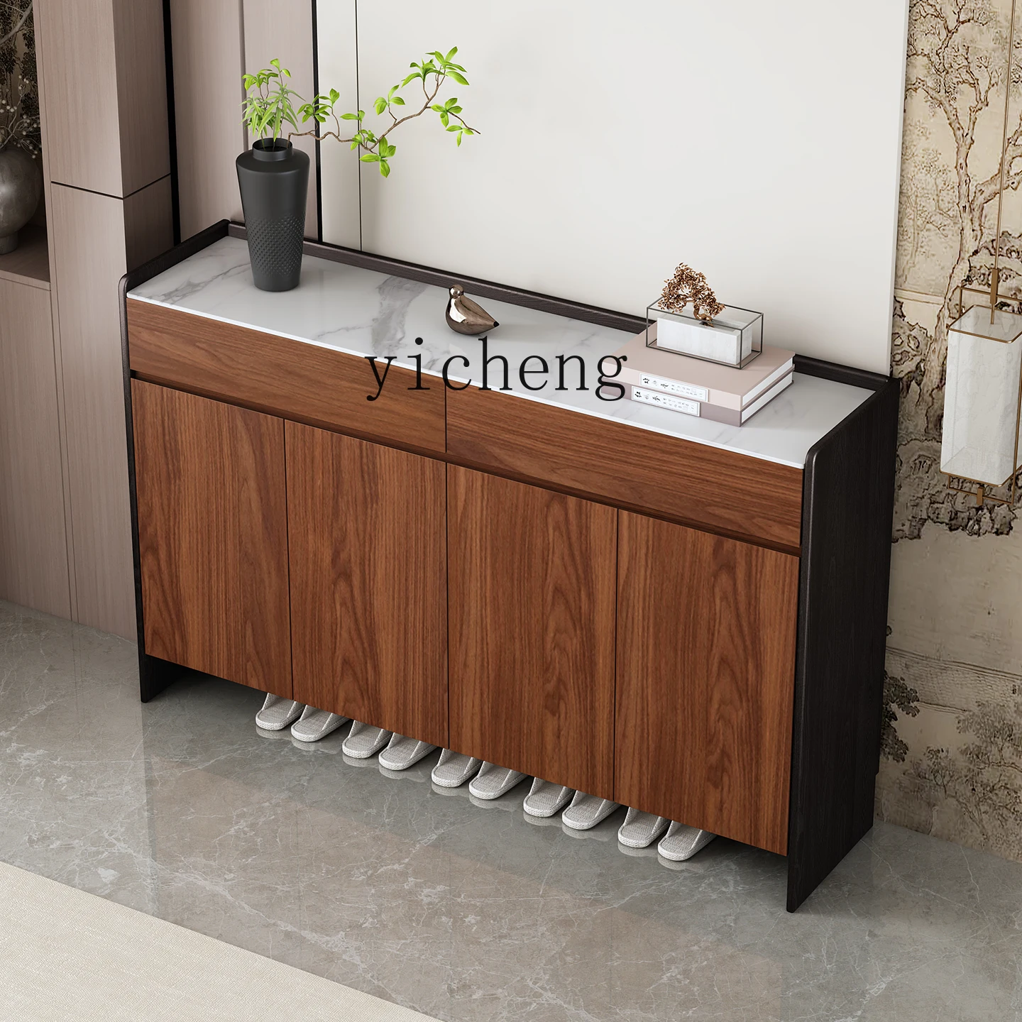 Fy Solid Wood Shoe …