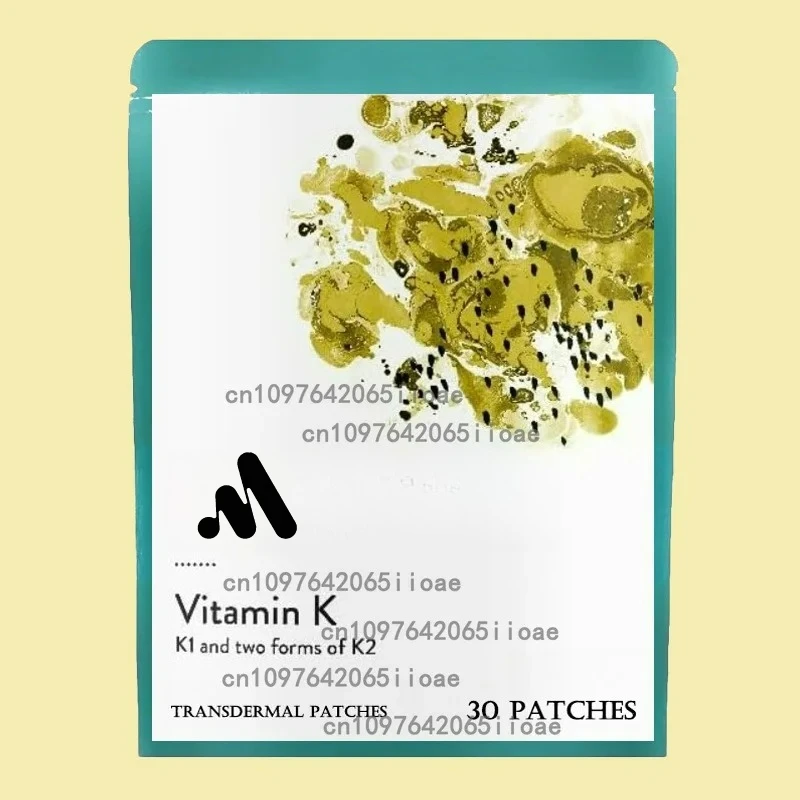 

30 пластырей с витамином К Triple Play (силовой) плюс дополнительные витамины, трансплеевые пластыри, поддерживающие сильные кости