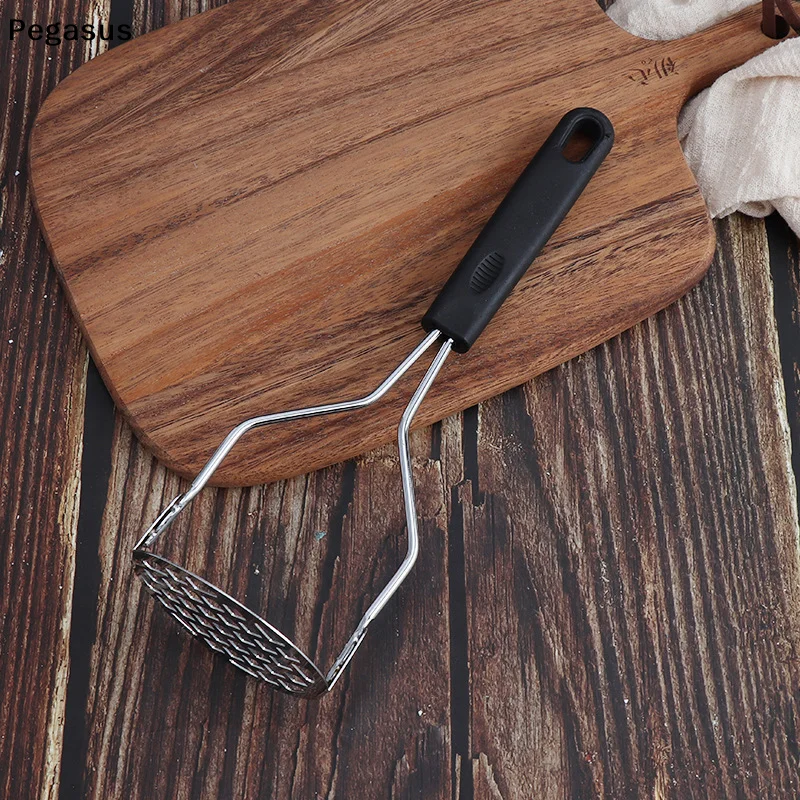 [S]Stainless Steel Pressed Potato Masher Ricer Puree Juice Maker Potato Pusher Smooth Mashed Potatoes Crusher Fruit Tools