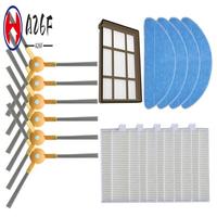A26F-For ABIR X5 X6 X8 Genio Navi N600 Robotic Vacuum Cleaner Replacement Accessories 3-Arm Side Brush Hepa Filter