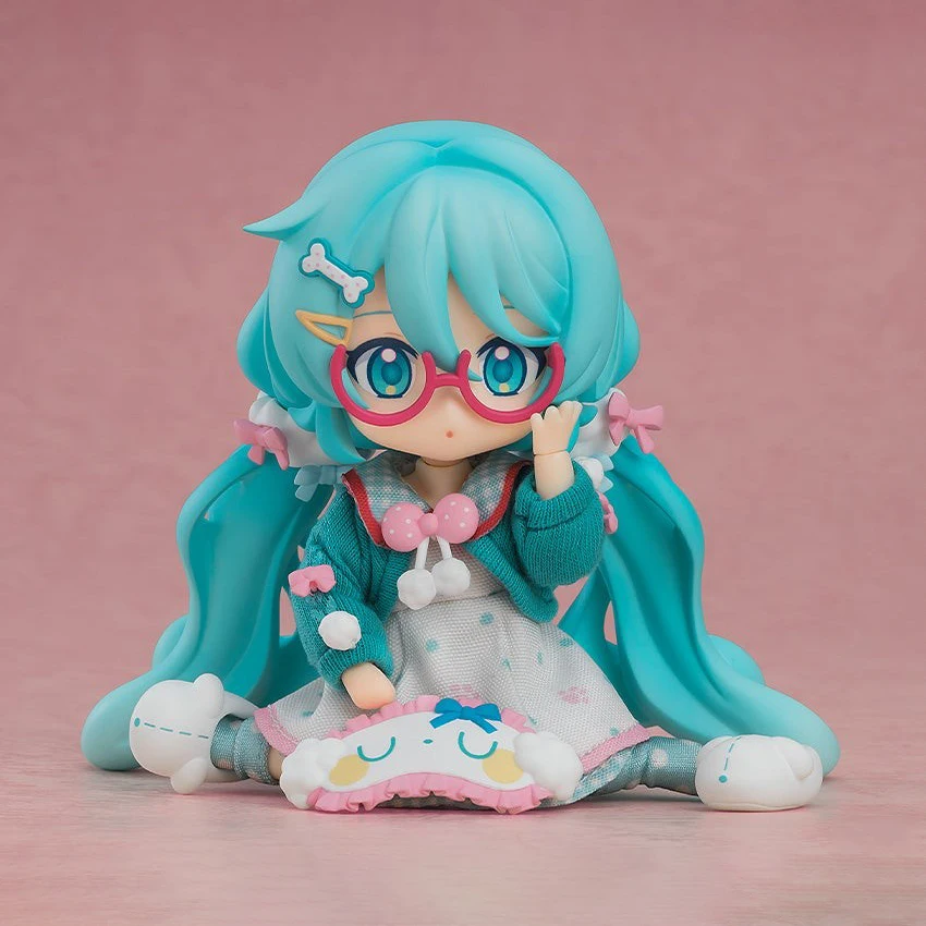 Oryginał w magazynie Good Smile Company Vocaloid Hatsune Miku Nendoroid Doll - Loungewear Outfit Ver Anime Figurka Figurka akcji