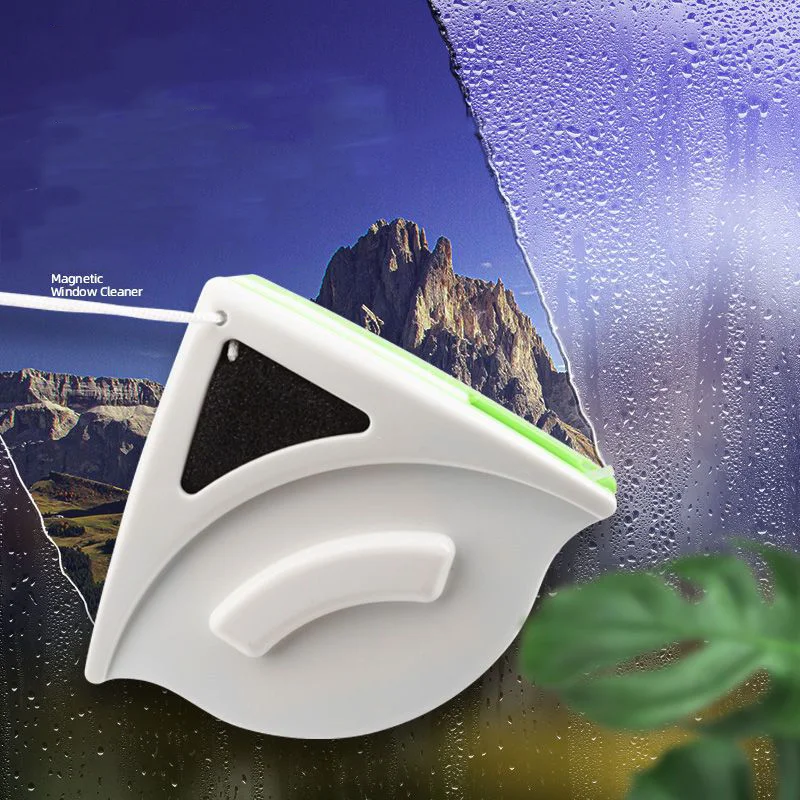 

Новая двусторонняя магнитная щетка для мытья окон, инструменты для бытовой чистки снаружи, стеклоочиститель, двухсторонняя шайба, очиститель
