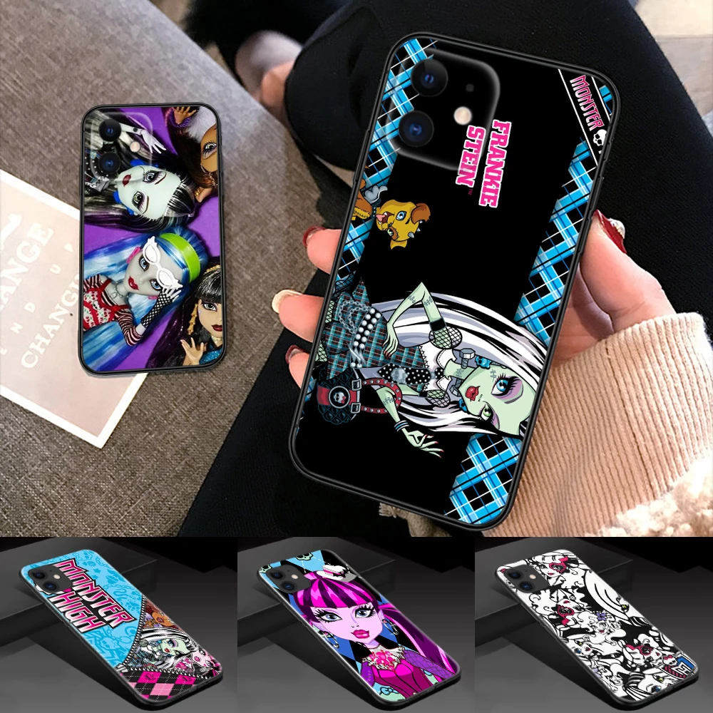 Monsters High Soft Case for Redmi Note 11 11S 10 10T 10 Pro Max 10S 9T 9 9S 8 8T 7 Xiaomi Mi 11 11I 12 12X