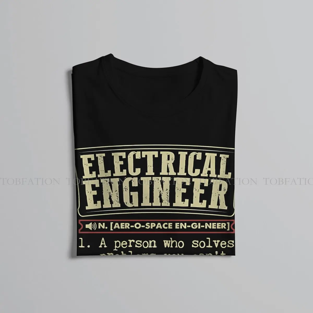 Engineer Electrical Electrician 100% Cotton TShirts Cool Definition Distinctive Men\'s T Shirt Funny 6XL