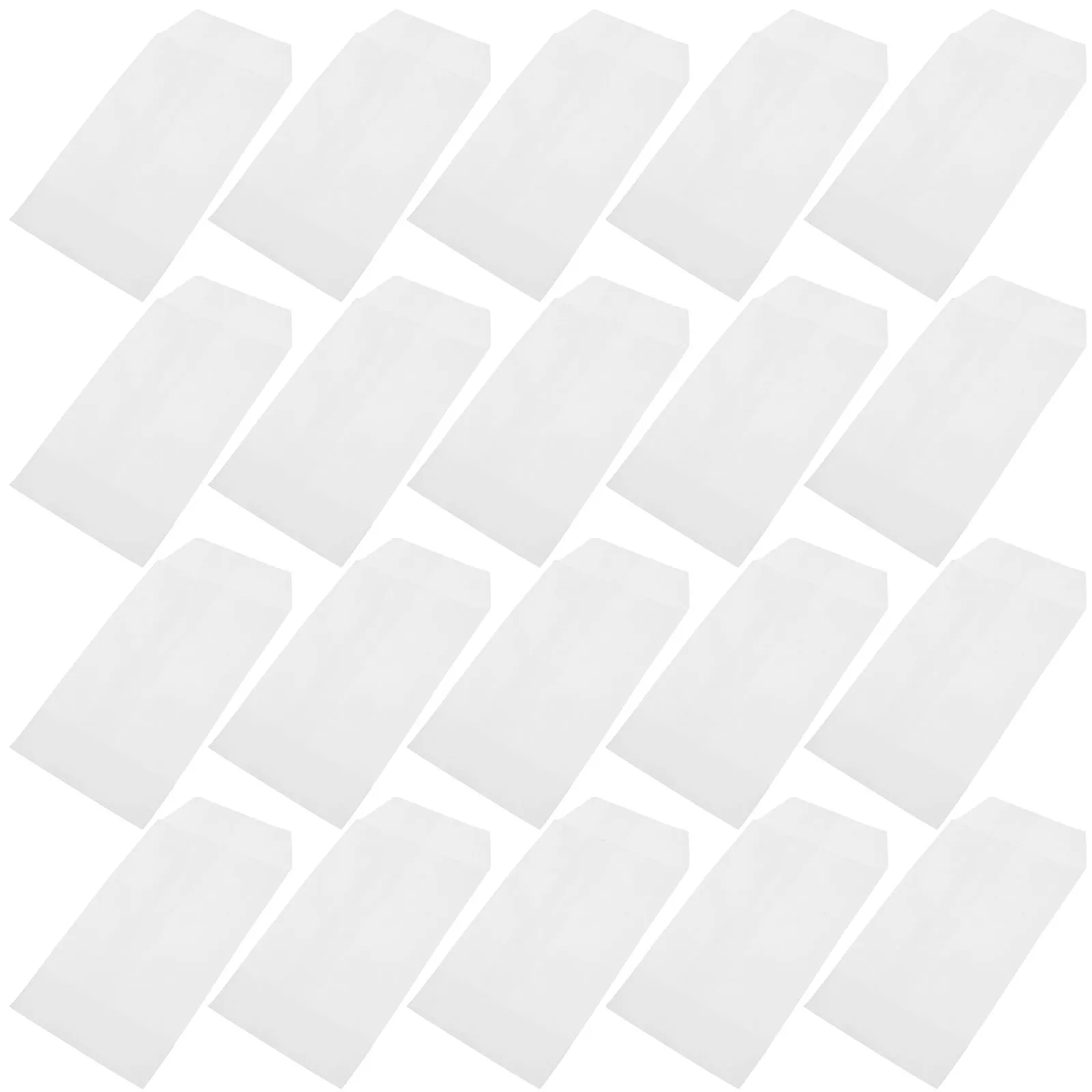 

100pcs Glassine Bags Semi Transparent Wax Paper Food Containers Sweet Crafts Candy Packaging Bread Supplies