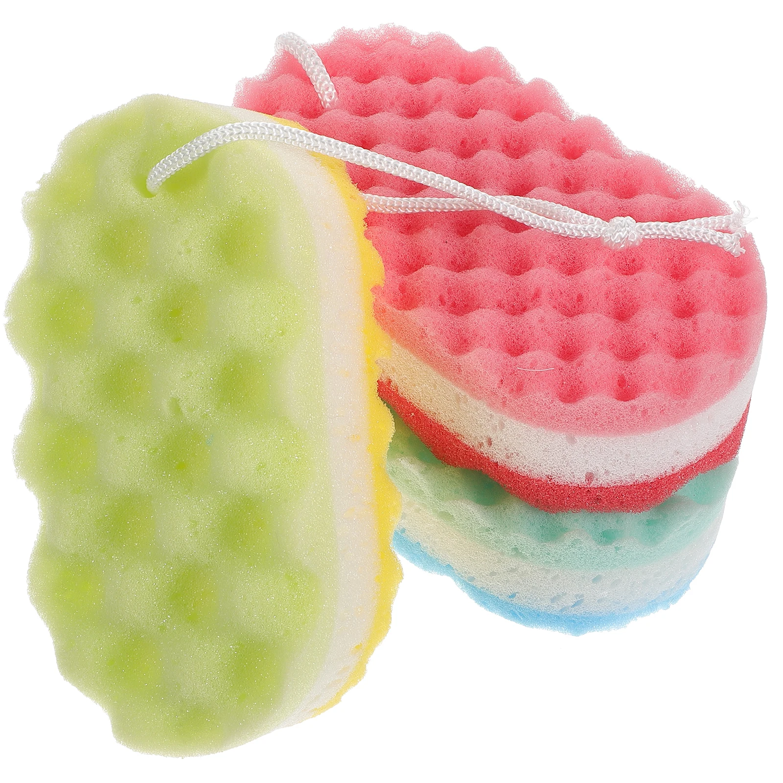 

3pcs Soft Cleaning Shower Sponge Bathing Exfoliating Sponge for Body Exfoliating Scrubber Bathing Tool Moisture Absorbing