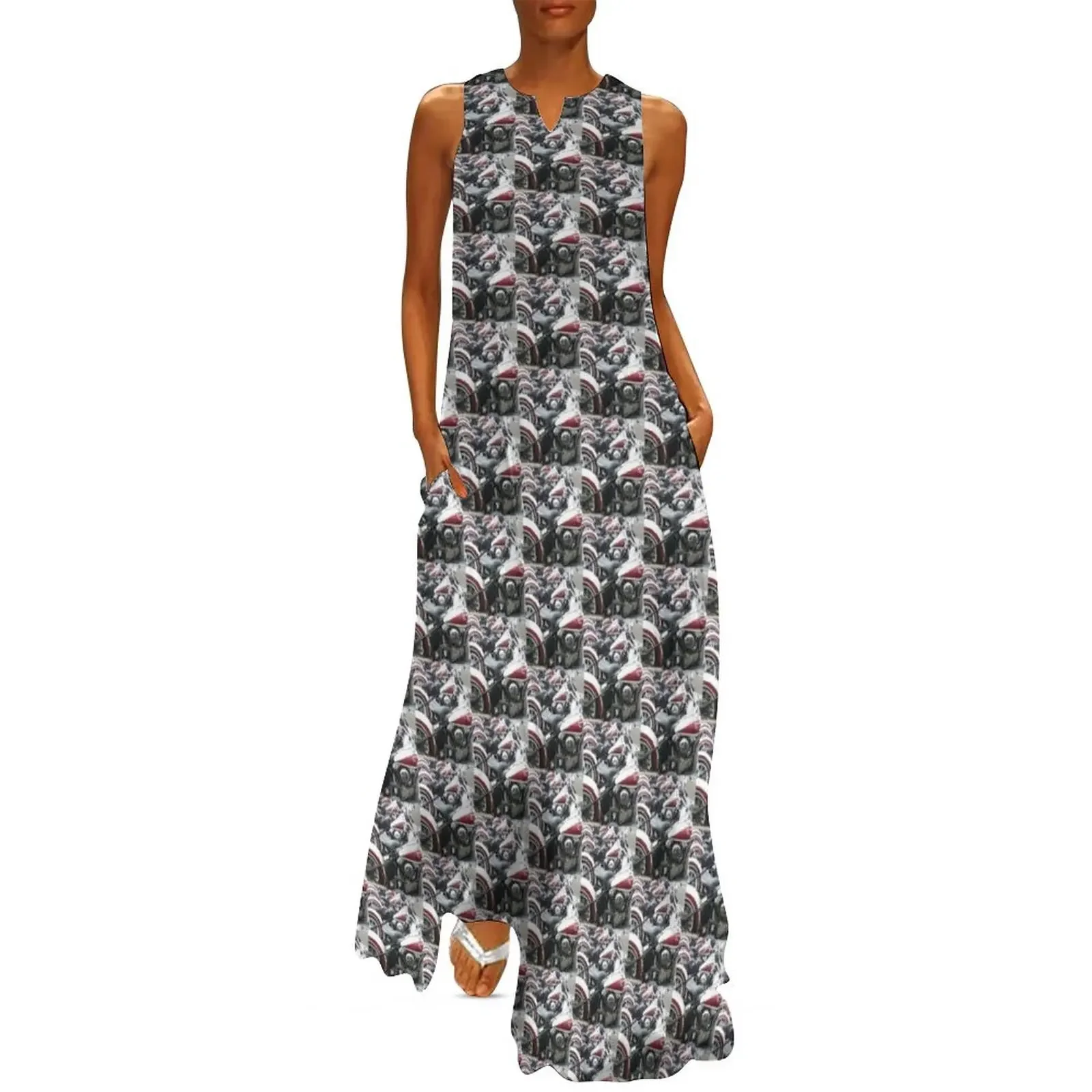 

Knuckleheads Long Dress ladies dresses for women 2025 wedding dresses for parties clothes for woman Dance dresses Dress