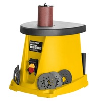 Electric Grinding 14-Inch Sand Column Machine Woodworking Furniture Shaft Sanding Belt Machine，Oscillating Spindle Sander