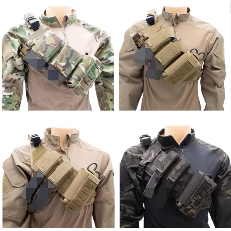 

B-M Tactical Crossbody Chest Strap Shoulder Strap Bandoleer Pre-Built Kits
