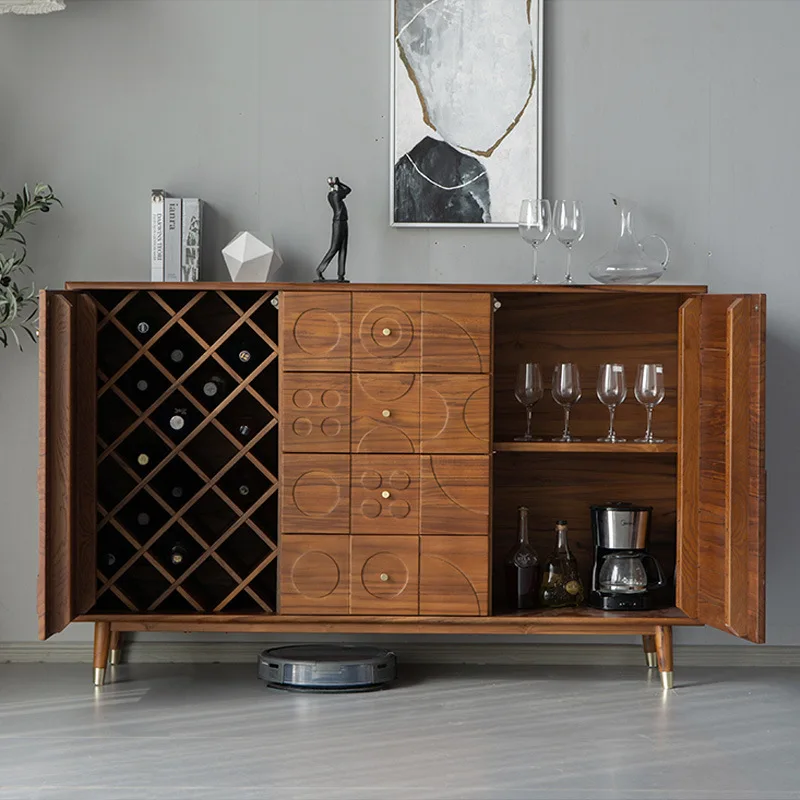 medieval chest cabinet, entrance cabinet, drawer, storage cabinet, cherry wood solid wood furniture, carved wine cabinet