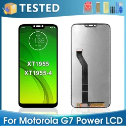 6.2''For Motorola Moto G7 Power XT1955 XT1955-4 LCD Display Touch Screen Digitizer Assembly Replacement For Moto G7 Power