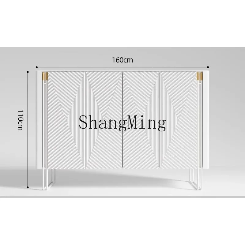 

ZHB home shoe cabinet entrance modern very simple black small apartment home living room locker