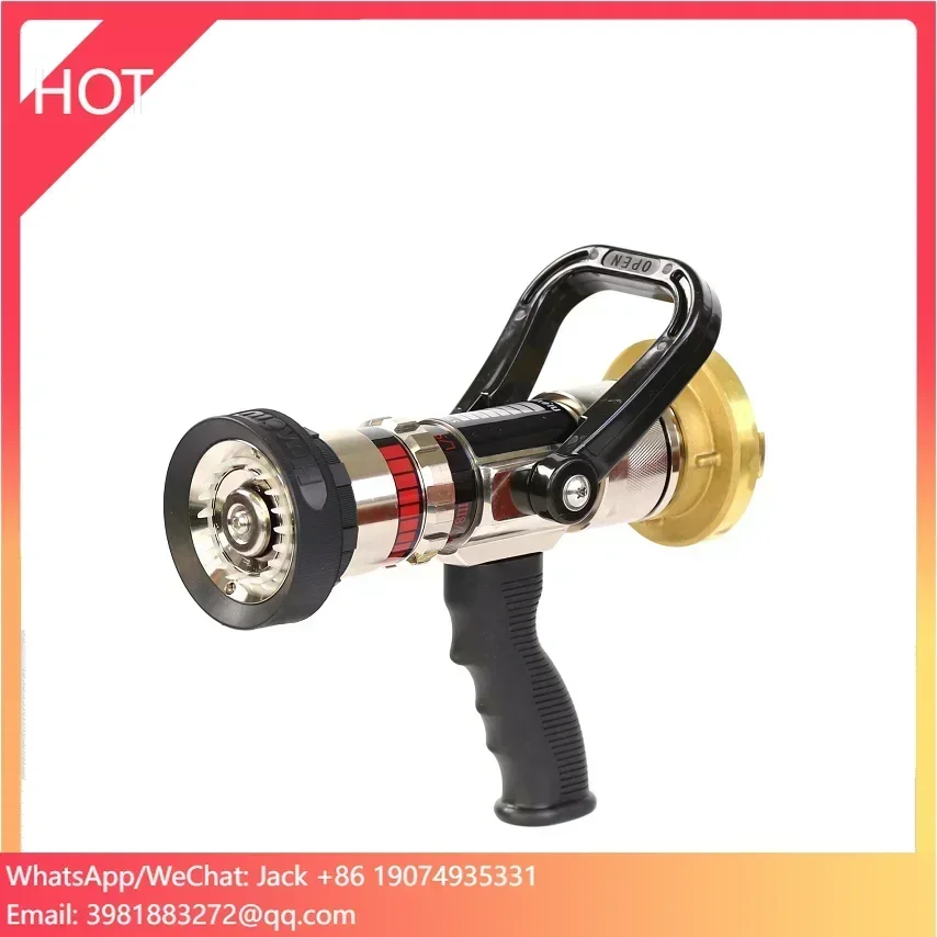 Adjustable Flow Brass Fire Hose Nozzle Fire Fighting Water