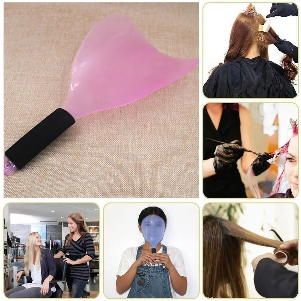 Hairdressing Baffle Hair Spray Mask Hair Tools Antiskid for Hair Tools Protect Eyes Mask Face Spray Mask Plastic Face Protector