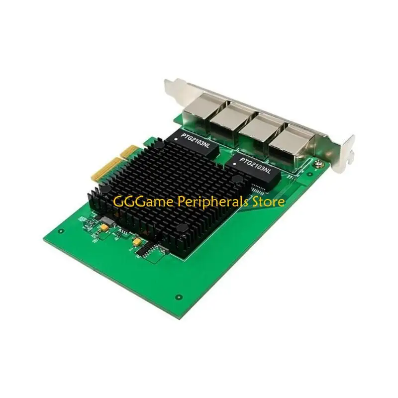 

U55B Fast Stable 2.5Gbps PCIE 4 Port Rj45 Ethernet Adapters PCIExpress Rj45 Card 2500M