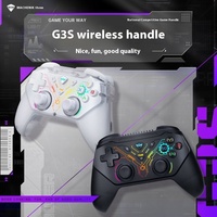 MACHENIKE G3S Wireless Gaming Controller USB+2.4GHz Gamepad Linear Triggers 8-way D-pad Applies to Nintendo Switch PC PS3