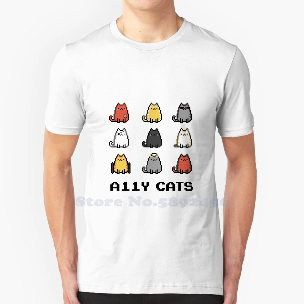 Accessibility A11Y Cats 100% Pure Cotton T-Shirt Accessibility Pixel Art Pwd People With Disabilities Disability Wheelchair